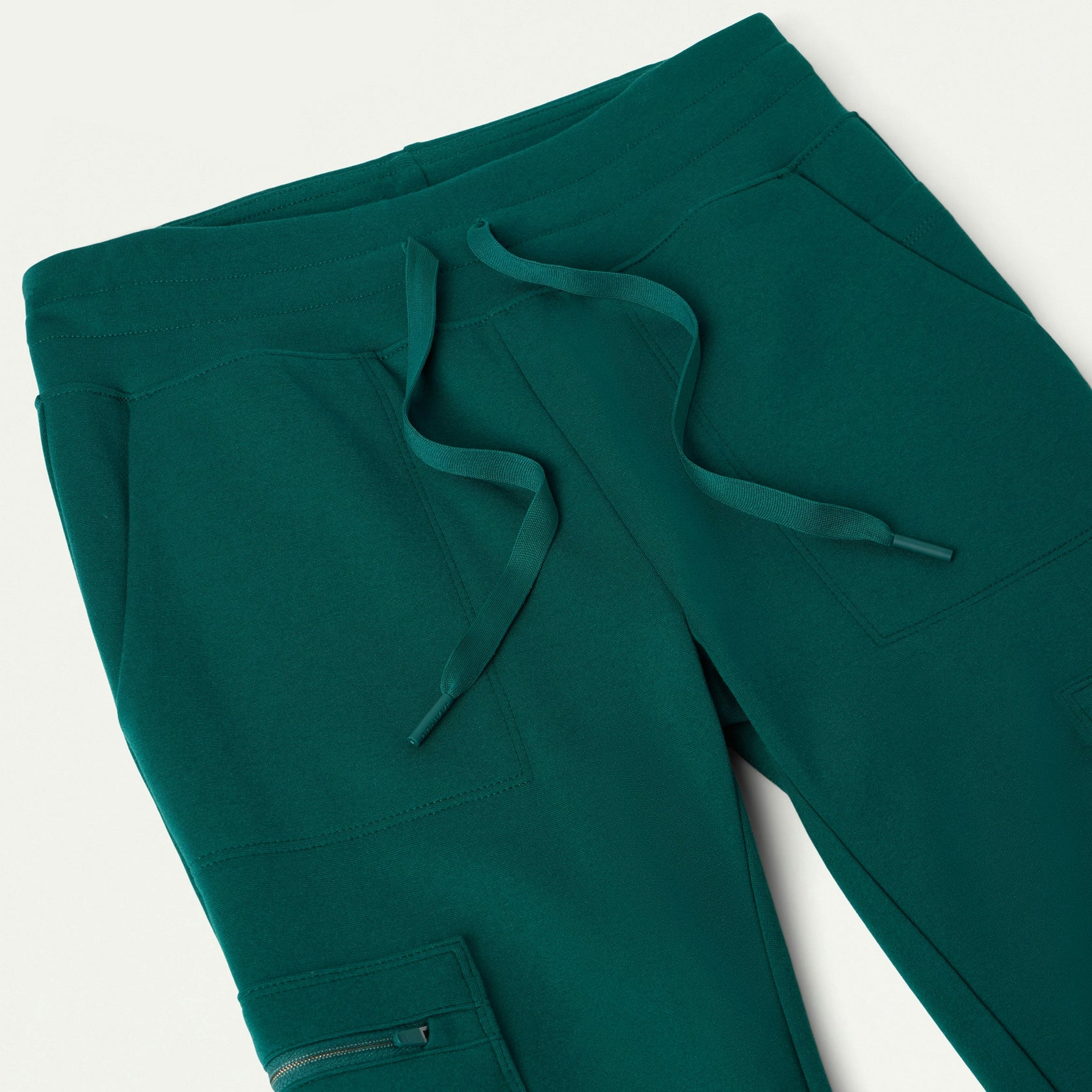 Abi 10-Pocket Skinny ULTRAsoft Scrub Jogger - Midnight Green - WOMEN'S PANTS - Jaanuu