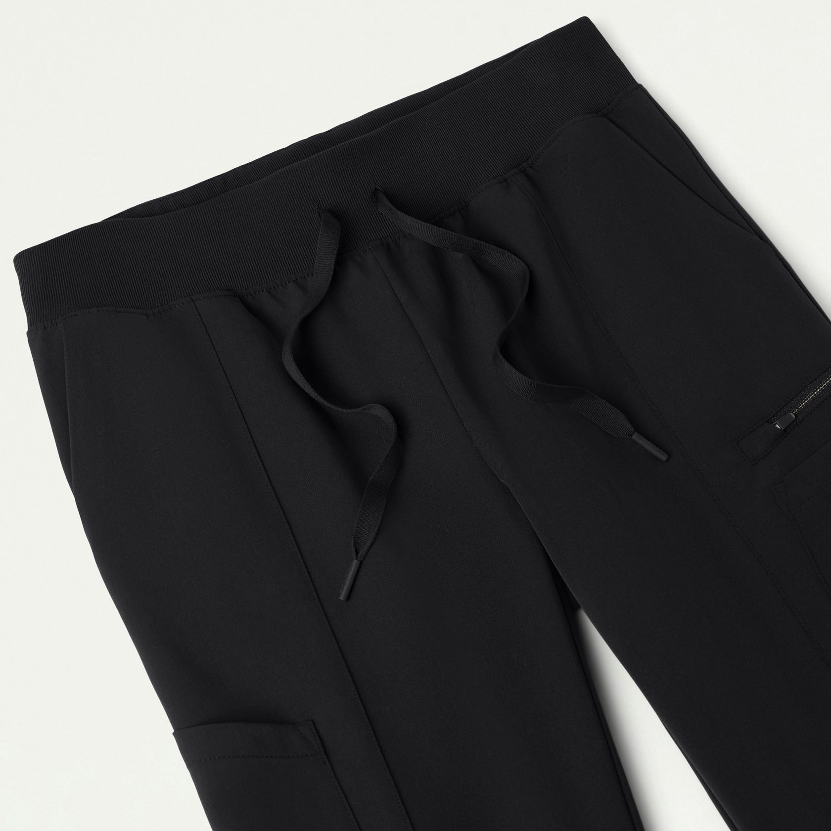 Liv Skinny 8-Pocket Scrub Jogger - Black - WOMEN'S PANTS - Jaanuu