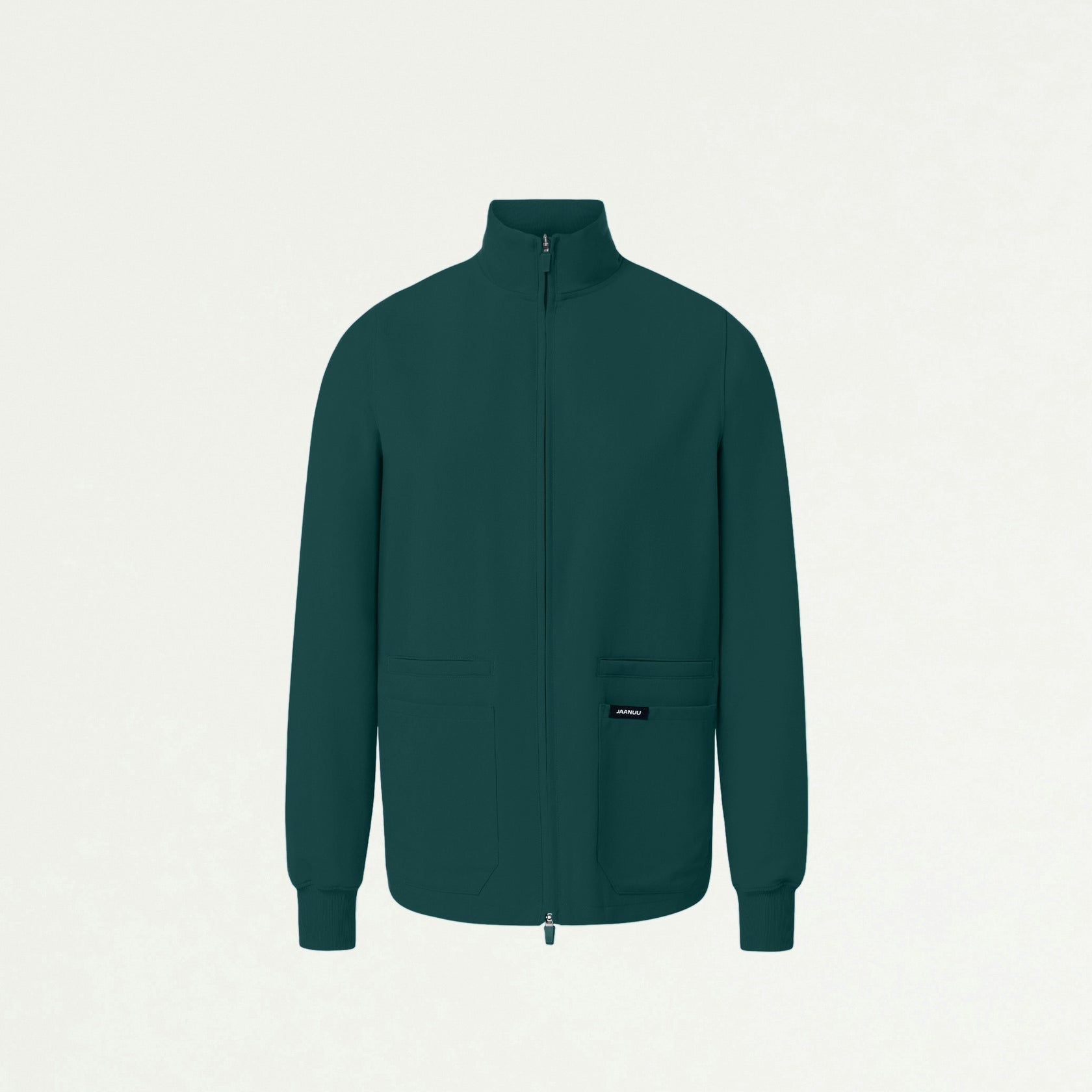Ceri Essential 6-Pocket Scrub Jacket - Midnight Green - WOMEN'S JACKETS - Jaanuu
