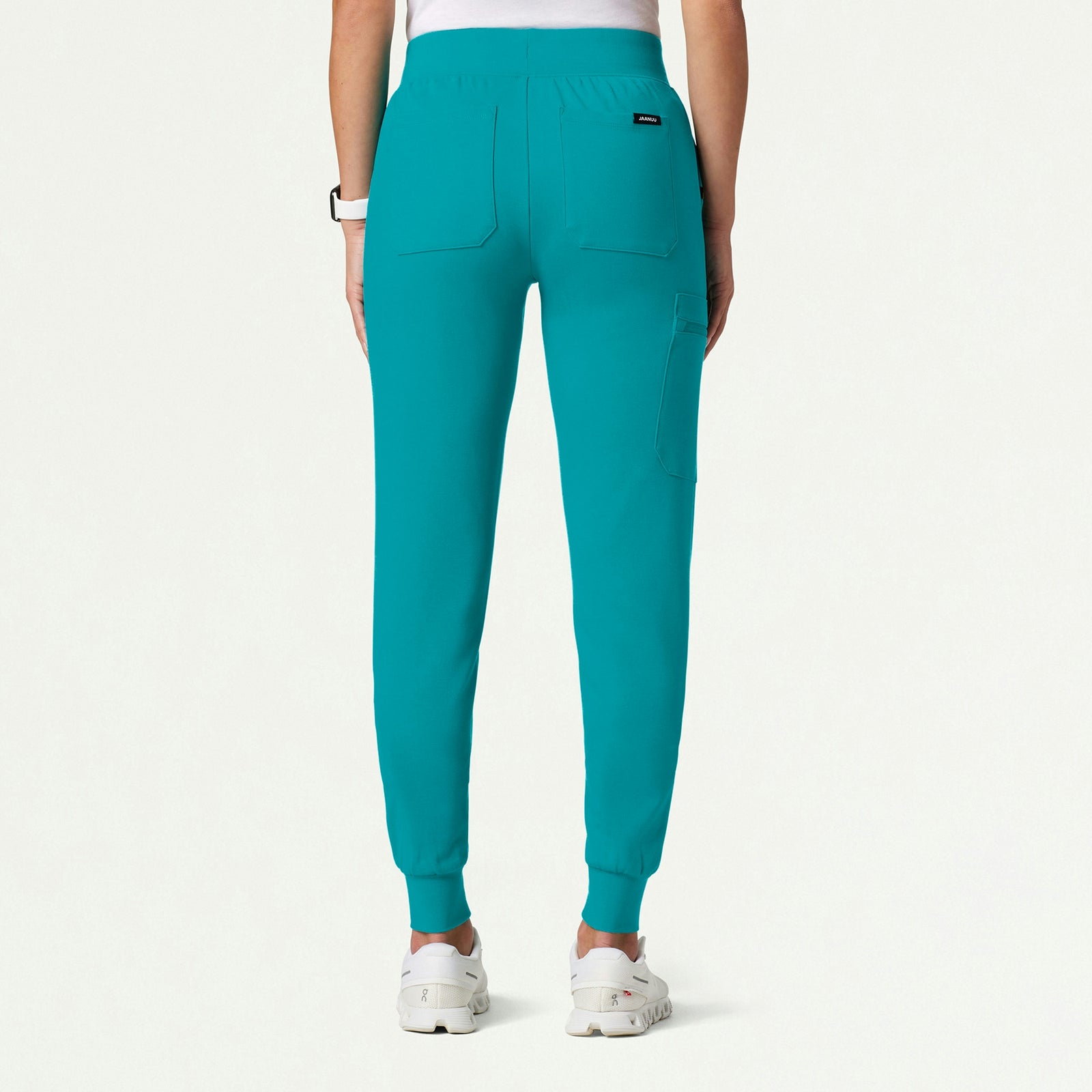 Rubi Slim ULTRAsoft Scrub Jogger - Aqua - WOMEN'S PANTS - Jaanuu