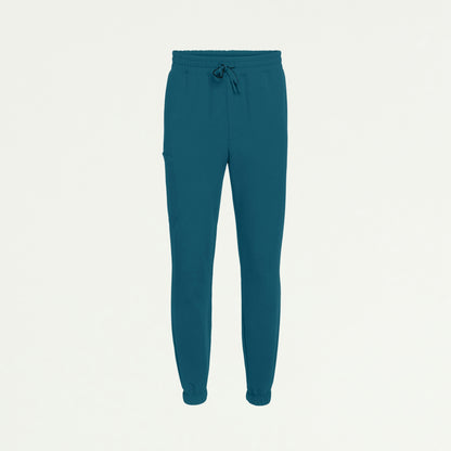 Rhodes Slim Crossover Scrub Jogger - Caribbean Blue - MEN'S PANTS - Jaanuu