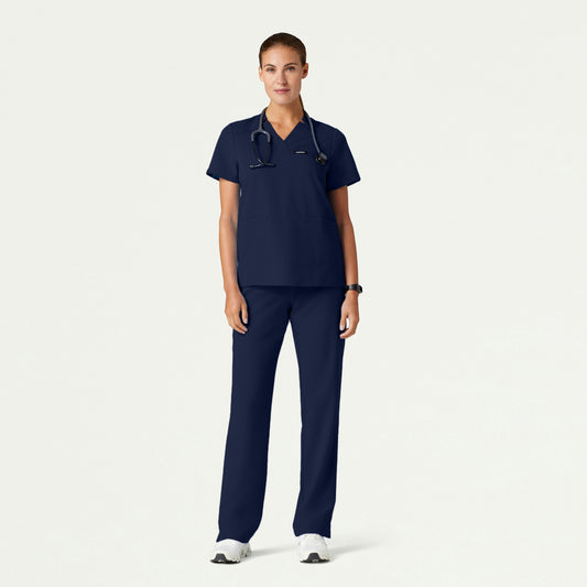 The Shea Essential Scrub Set - Midnight Navy