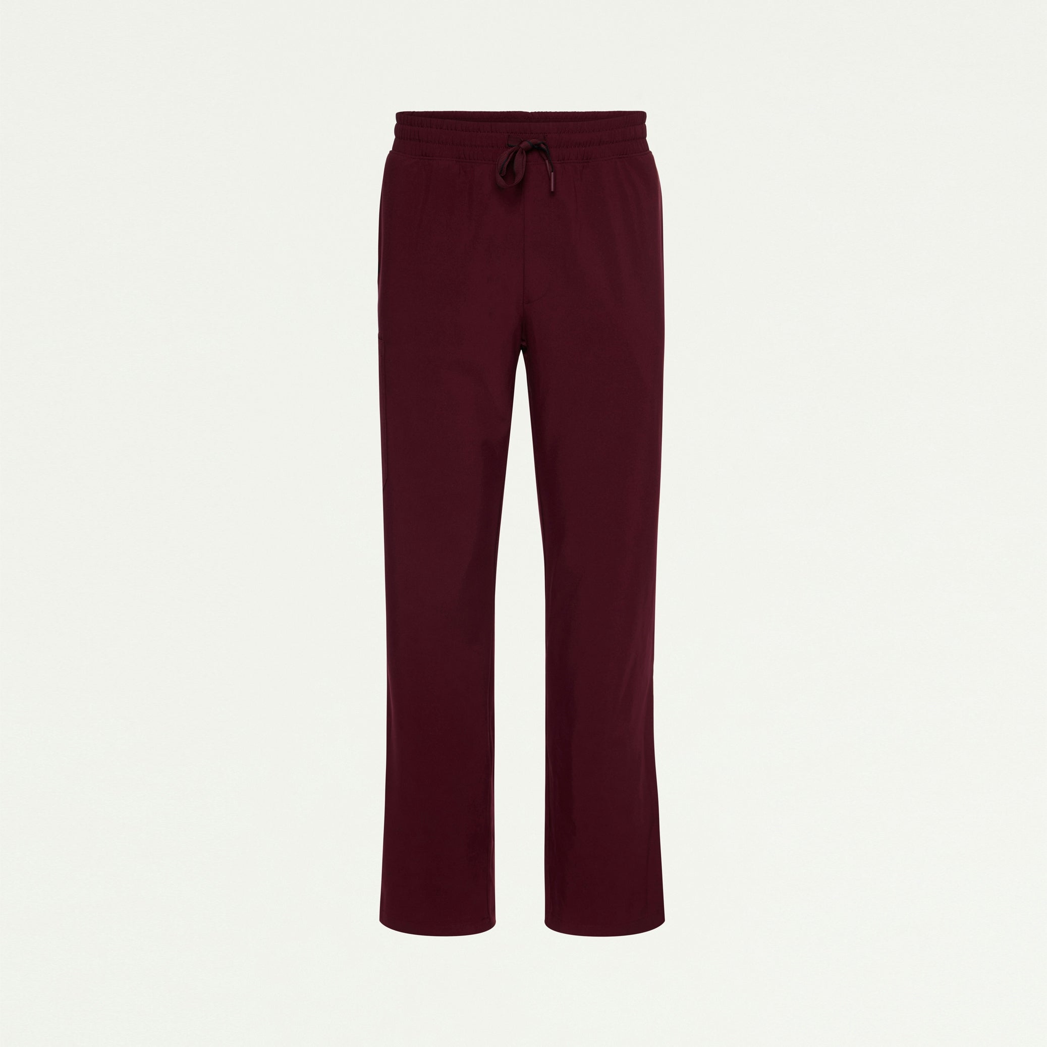 Rhodes ULTRAlite™ Straight-Leg Scrub Pant - Burgundy - MEN'S PANTS - Jaanuu