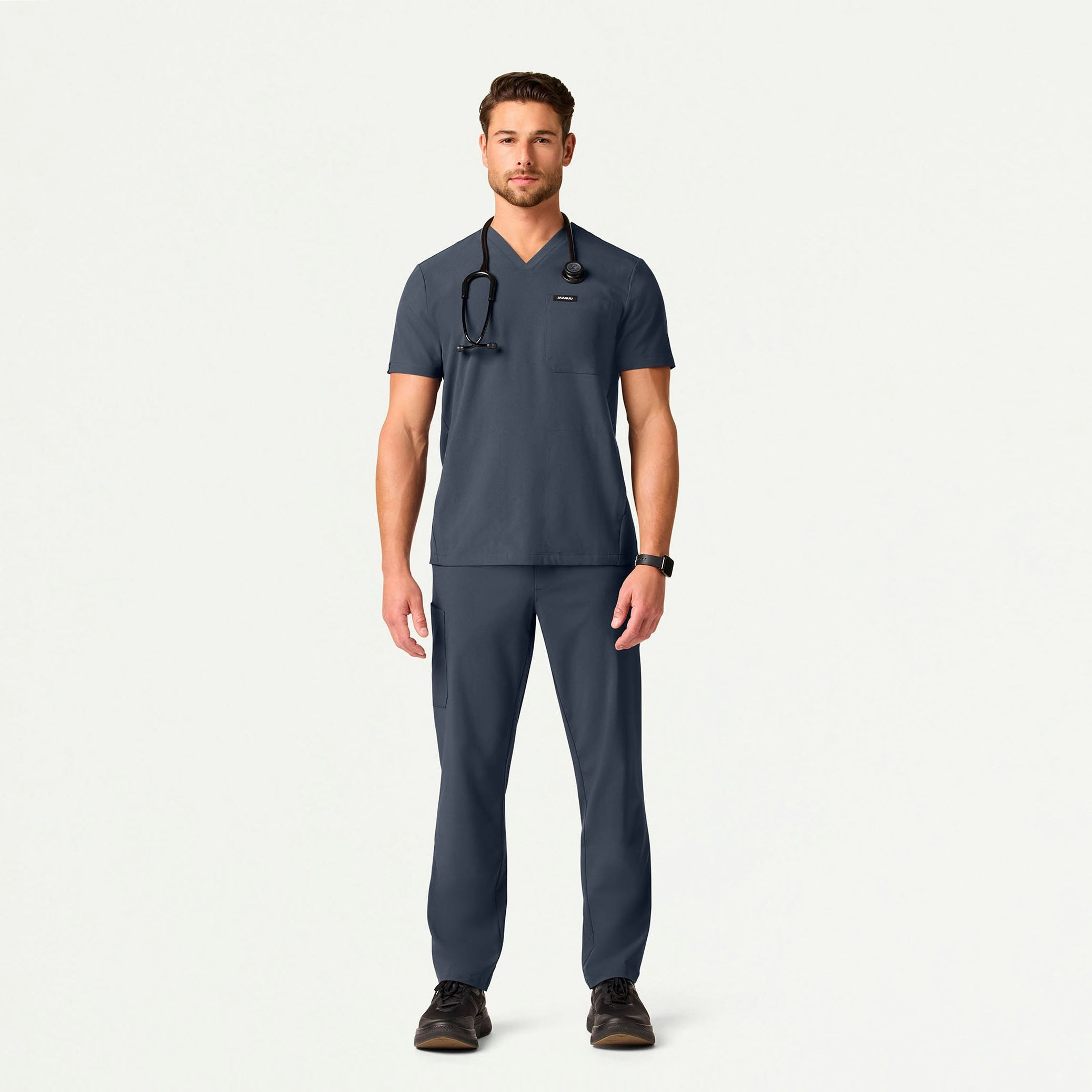 The ULTRAlite™ Essential Scrub Set - Carbon Gray
