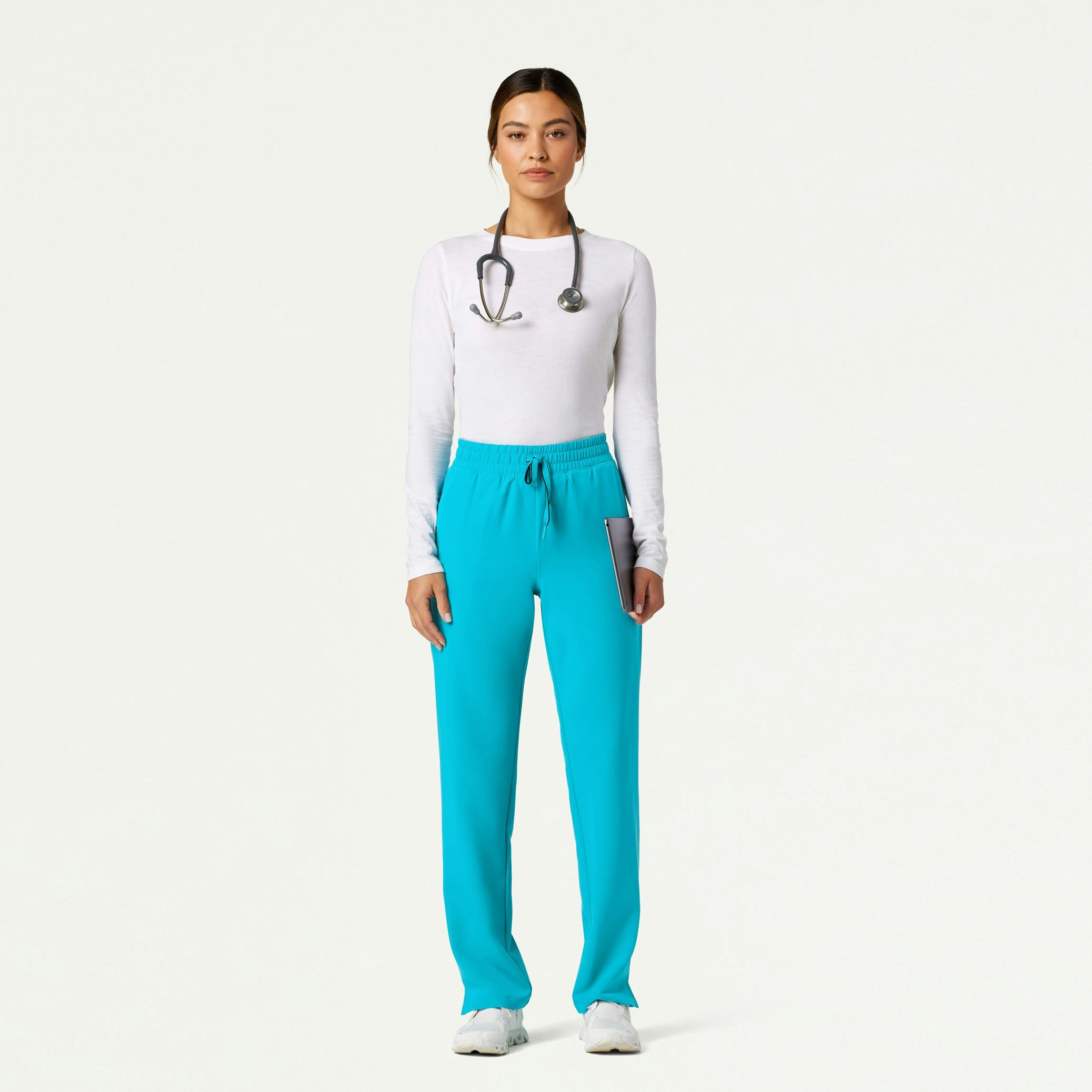 The Yuri Base Scrub Set - Ceil Blue