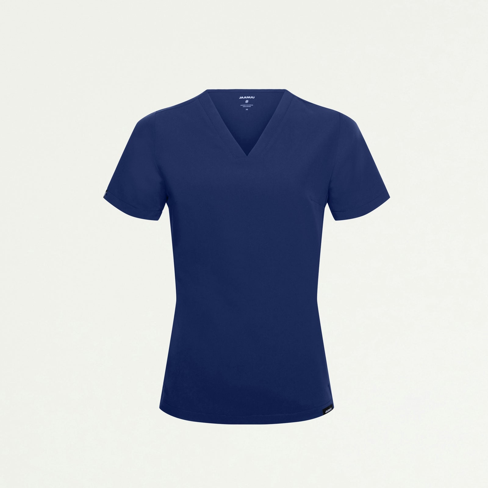 Carte Slim 2-Pocket Scrub Top - Navy Blue - WOMEN'S TOPS - Jaanuu