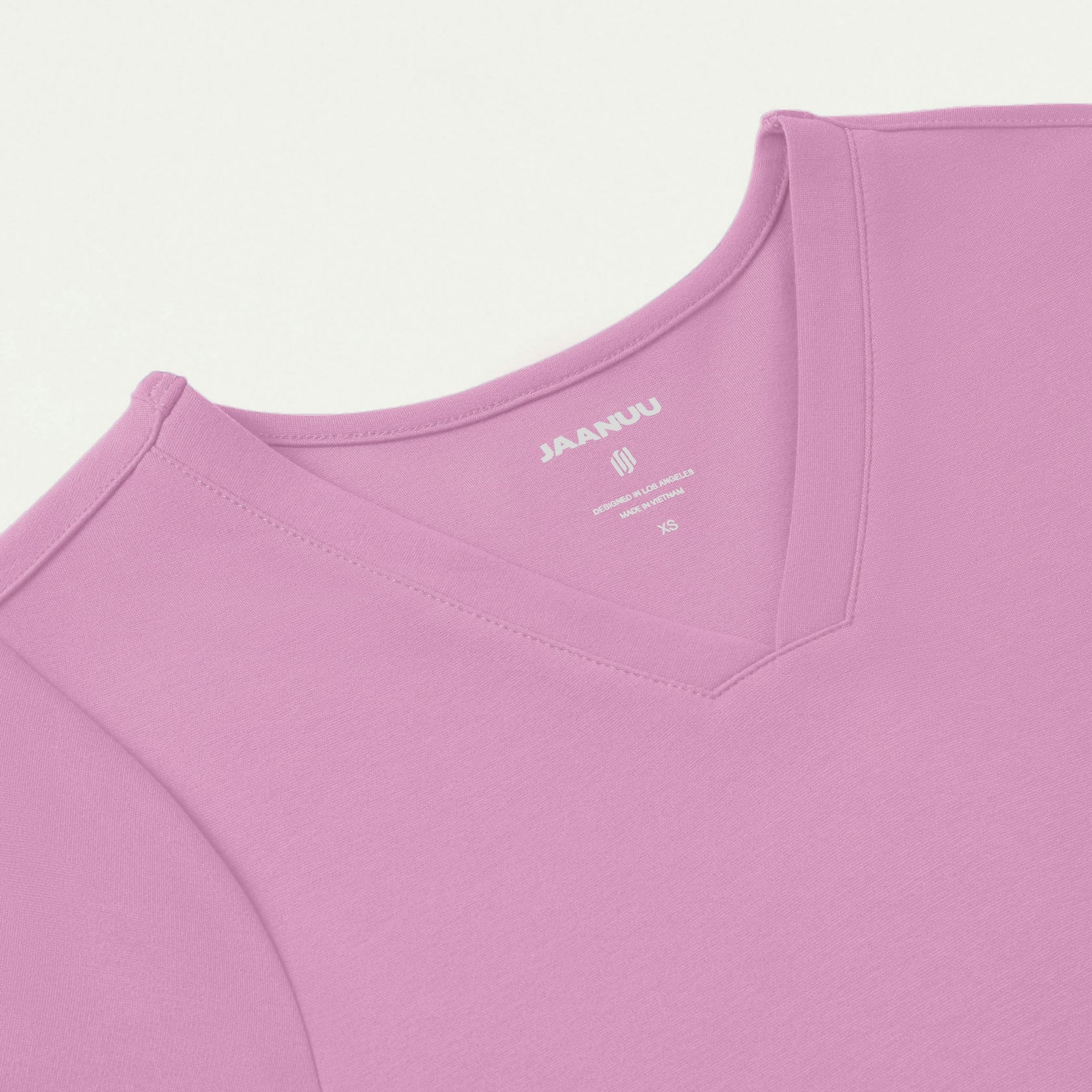 Cesi Slim ULTRAsoft Scrub Top - Light Magenta - WOMEN'S TOPS - Jaanuu