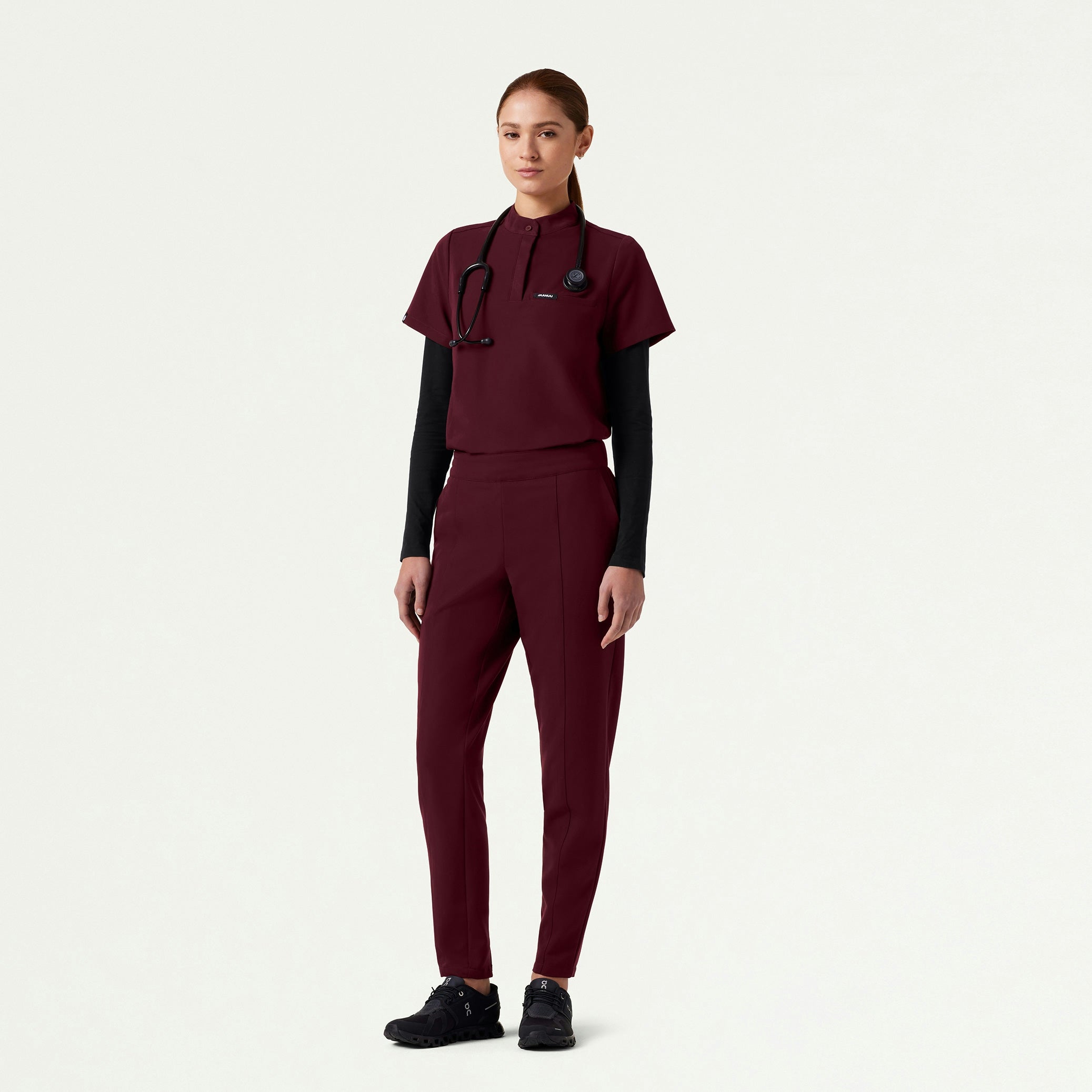 The Morgan Underscrub Set - Burgundy