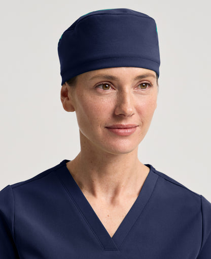 Jaanuu Classic Scrub Cap in Midnight Navy, product photo 1 of 6