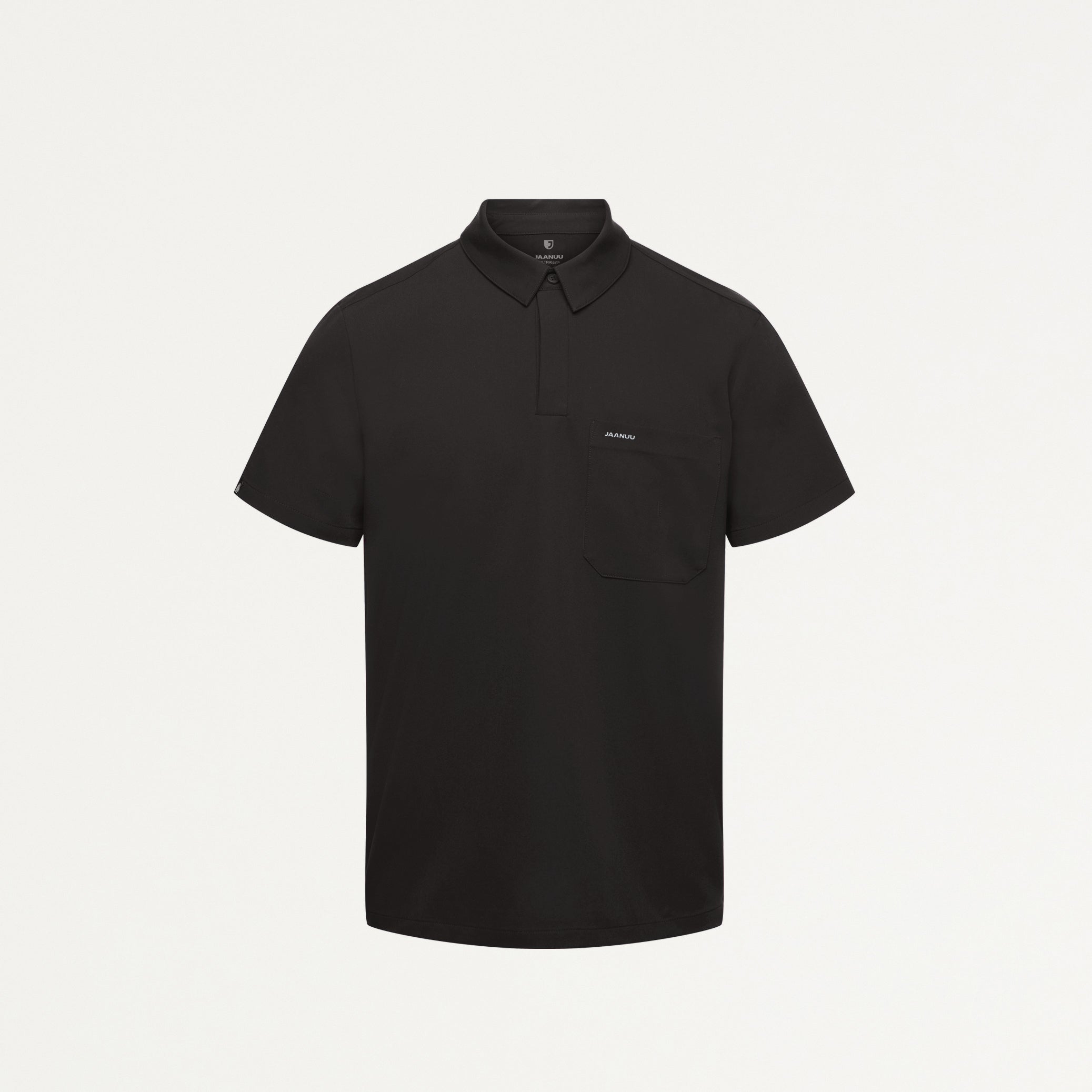 Calderon Polo Scrub Top - Charcoal