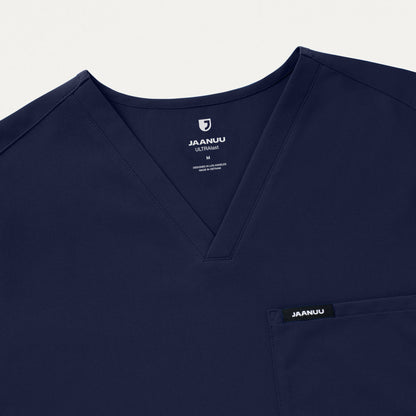 Holmes Everyday 1-Pocket Scrub Top - Midnight Navy