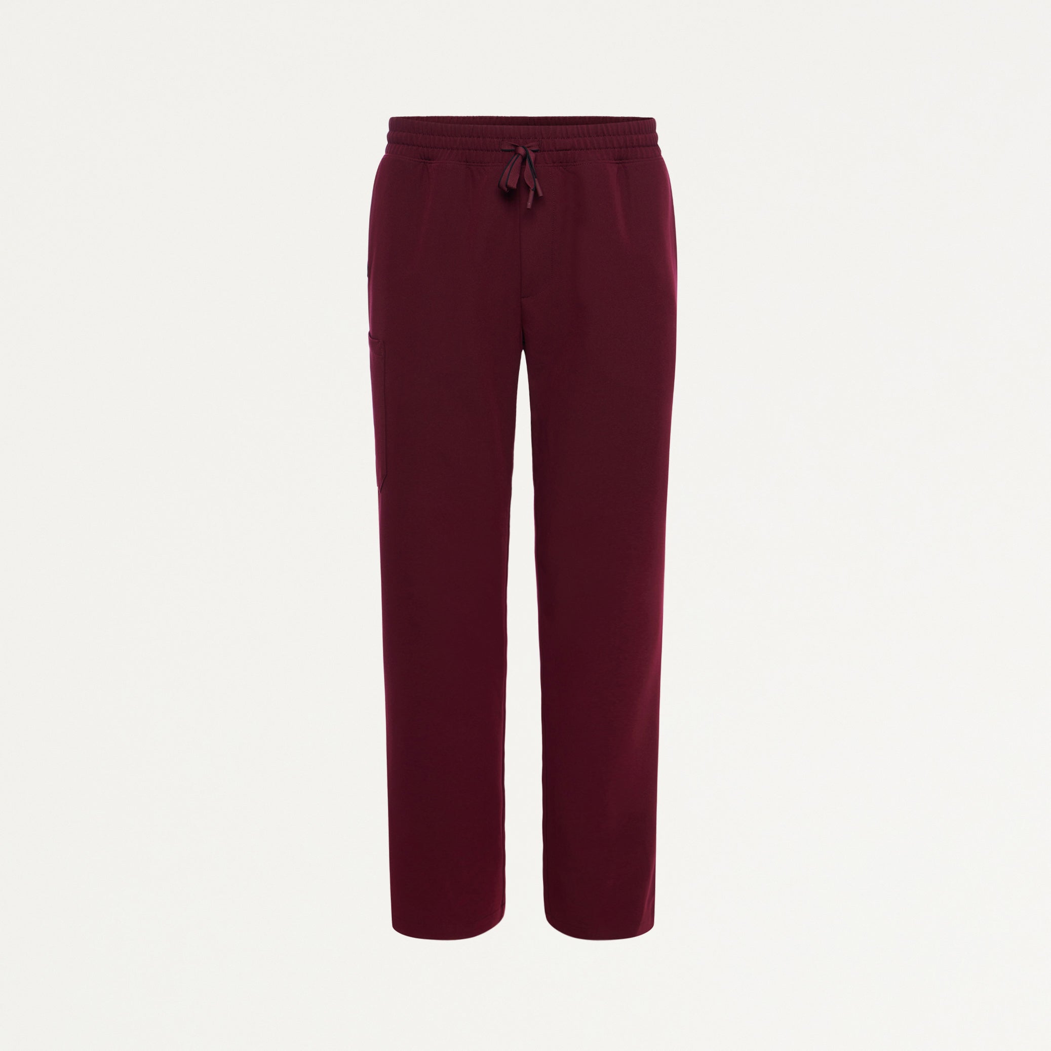 Rhodes Everyday Straight-Leg Scrub Pant - Burgundy – JAANUU
