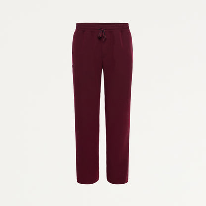 Rhodes Everyday Straight-Leg Scrub Pant - Burgundy