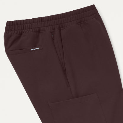 Rhodes Straight-Leg Scrub Pant - Espresso