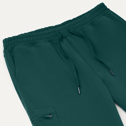 Osmo 8-Pocket Scrub Jogger - Midnight Green