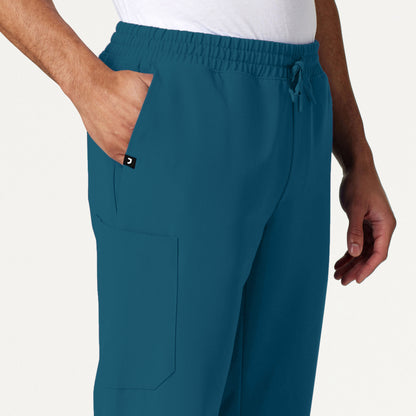 Rhodes Everyday Straight-Leg Scrub Pant - Caribbean Blue