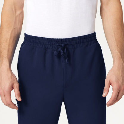 Osmo 8-Pocket Scrub Jogger - Midnight Navy on-body detail