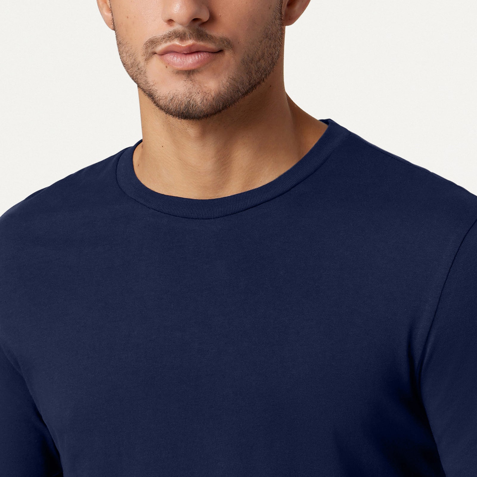 Regenˣ Cotton Underscrub - Midnight Navy on-body detail