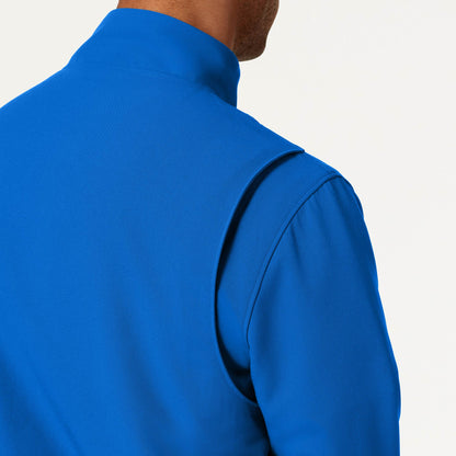 Wolfe Everyday 6-Pocket Scrub Jacket - Royal Blue