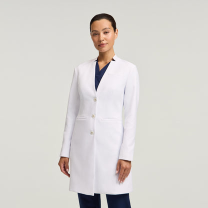 Nova 37” White Coat - White