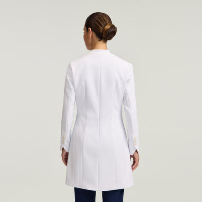 Nova 37” White Coat - White