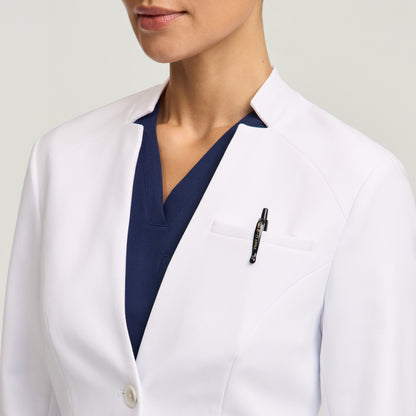 Nova 37” White Coat - White
