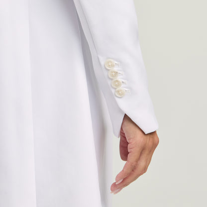 Nova 37” White Coat - White