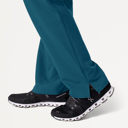 Xenos Essential Knit-Waist Scrub Pant - Caribbean Blue