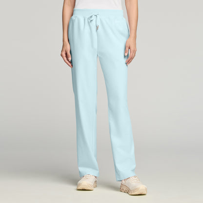 Xenos Knit-Waist Scrub Pant - Sky Blue