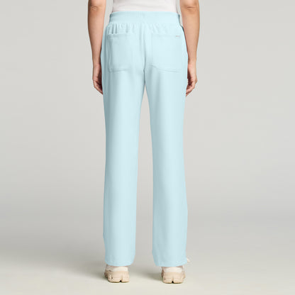 Xenos Knit-Waist Scrub Pant - Sky Blue