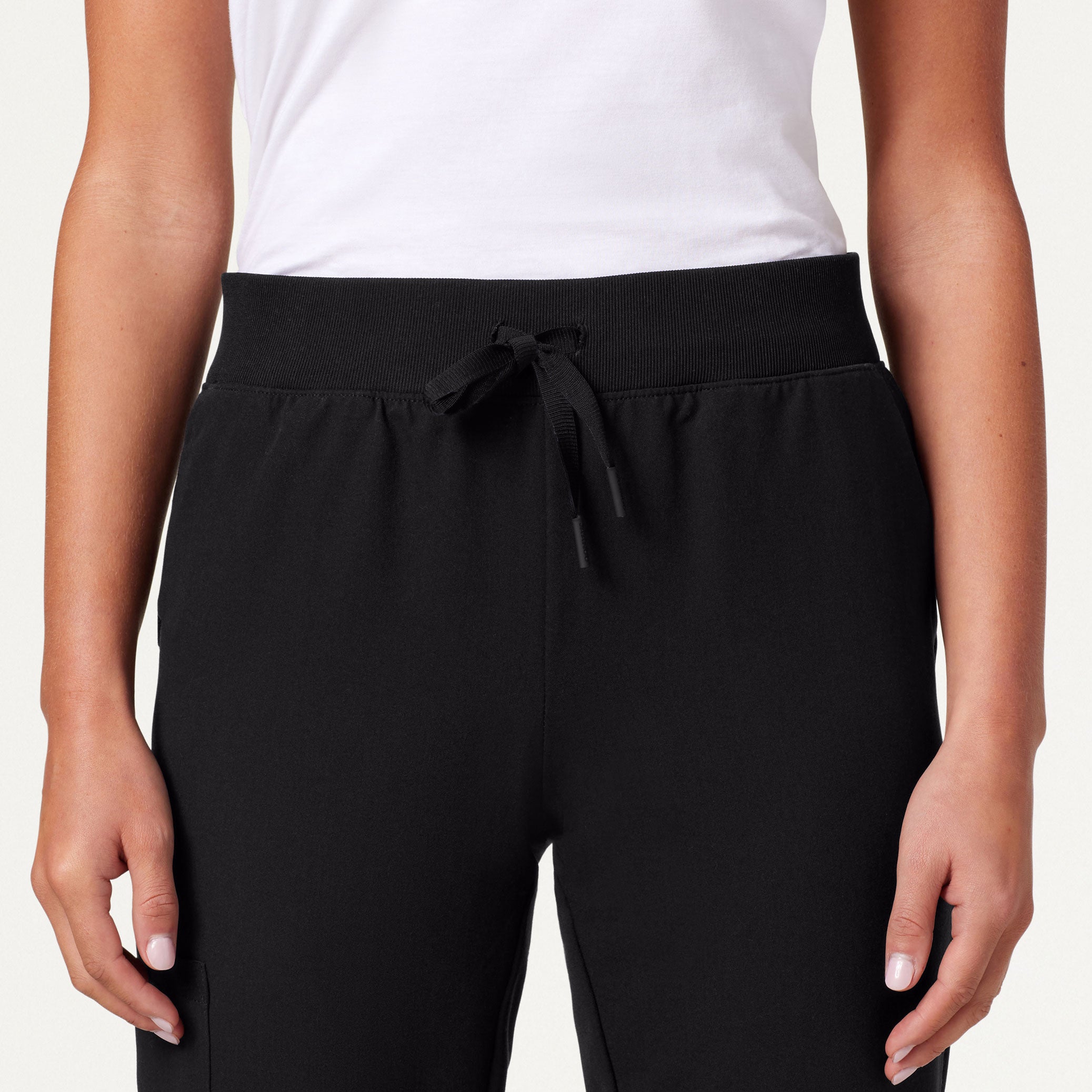 Silex Slim Scrub Jogger - Black – JAANUU