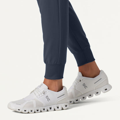 Silex Slim Knit-Waist Scrub Jogger - Carbon Gray