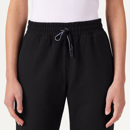 Kerr 365 High Waisted Scrub Pant - Black on-body detail