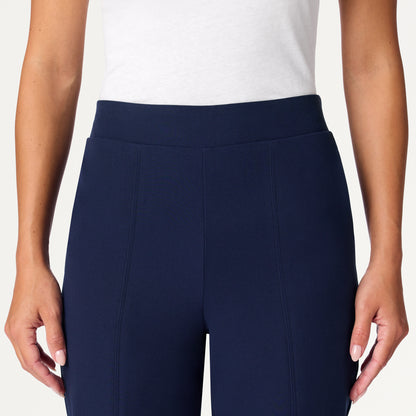 Halle High Waisted Tapered Scrub Pant - Midnight Navy