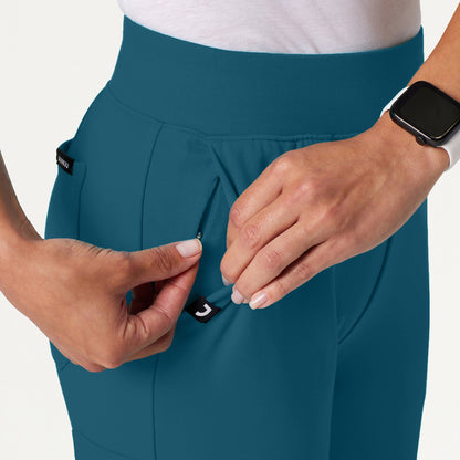 Rubi Slim UltraSOFT Scrub Jogger - Caribbean Blue