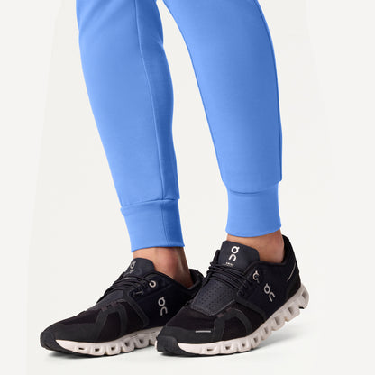 Kait 10-Pocket Skinny UltraSOFT Scrub Jogger - Ceil Blue