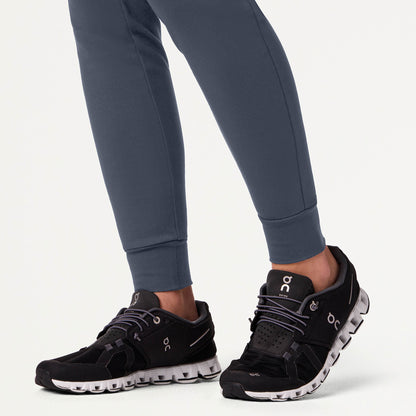 Kait 10-Pocket Skinny UltraSOFT Scrub Jogger - Carbon Gray