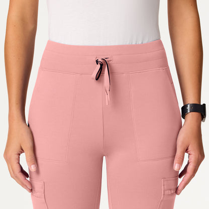 Kait 10-Pocket Skinny UltraSOFT Scrub Jogger - Mauve