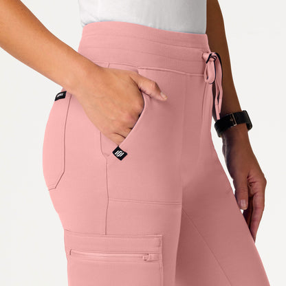 Kait 10-Pocket Skinny UltraSOFT Scrub Jogger - Mauve