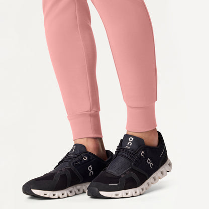 Kait 10-Pocket Skinny UltraSOFT Scrub Jogger - Mauve