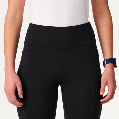 Perri UltraSOFT Yoga Scrub Pant - Black