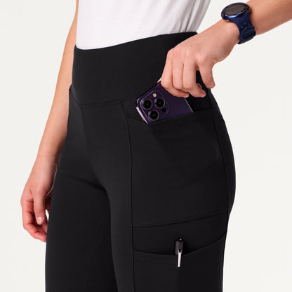 Perri UltraSOFT Yoga Scrub Pant - Black