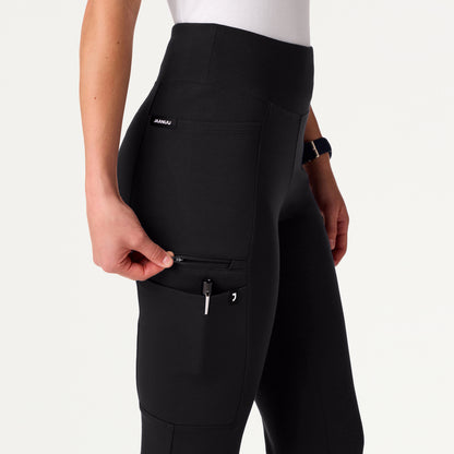 Perri UltraSOFT Yoga Scrub Pant - Black