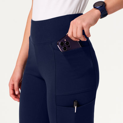 Perri UltraSOFT Yoga Scrub Pant - Midnight Navy