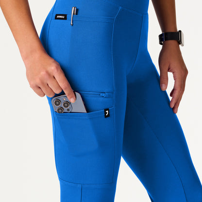 Perri UltraSOFT Yoga Scrub Pant - Royal Blue
