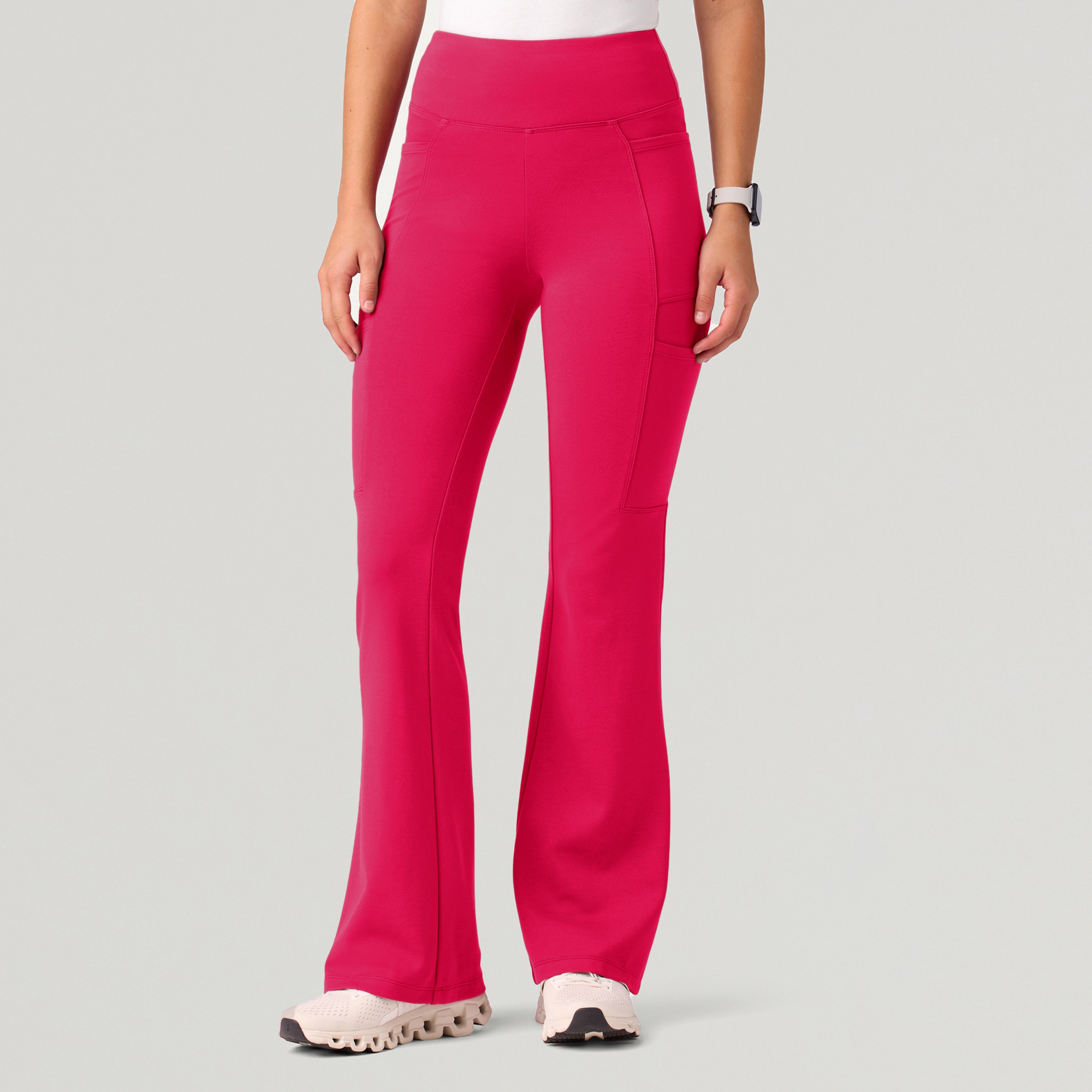 Perri UltraSOFT™ Yoga Scrub Pant - Sangria