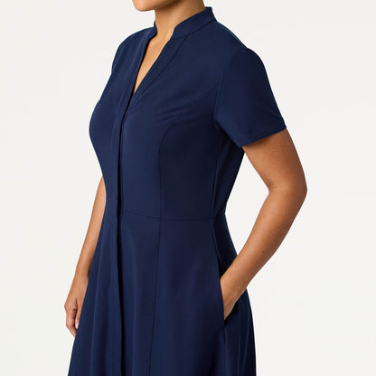 The Scrub Dress - Midnight Navy