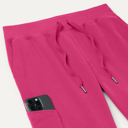 Silex Slim Scrub Jogger - Warrior Pink
