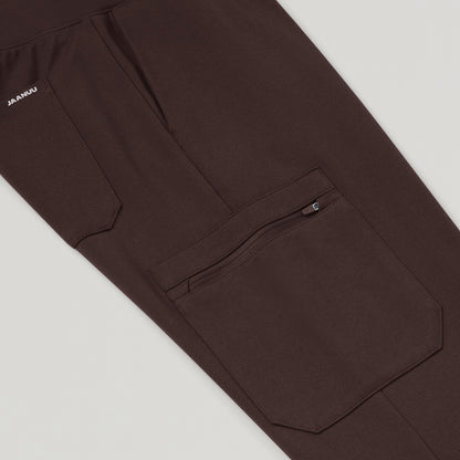Rubi Slim Scrub Jogger - Espresso