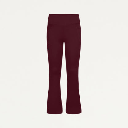 Perri UltraSOFT Yoga Scrub Pant - Burgundy